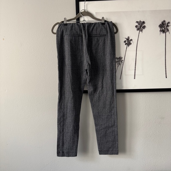 Saks Fifth Avenue | NWOT Skinny Tweed Ankle Dress Pants in Gray Size Medium - Picture 4 of 6